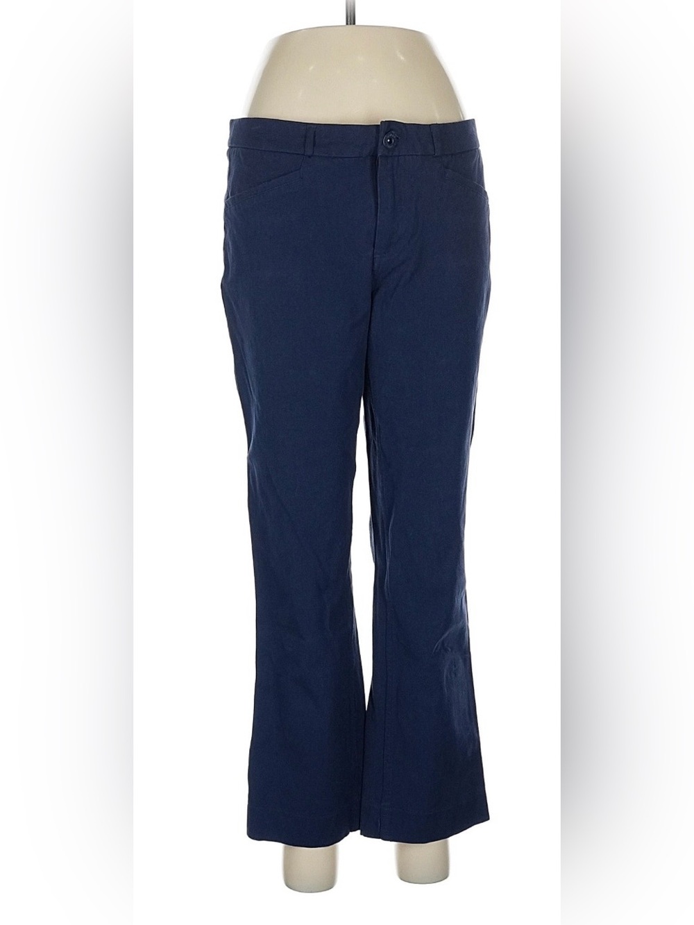 Banana Republic Navy Cropped Women's Dress Pant Size 8/10